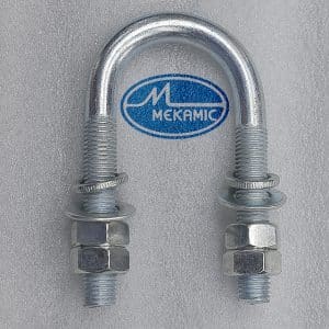 Quang treo cáp thang máy (Cùm U) chính hãng Mekamic. Chất liệu thép hợp kim mạ kẽm, tiện ren chính xác, chịu tải từ 2000kg - 5000kg. Đảm bảo an toàn tuyệt đối.
