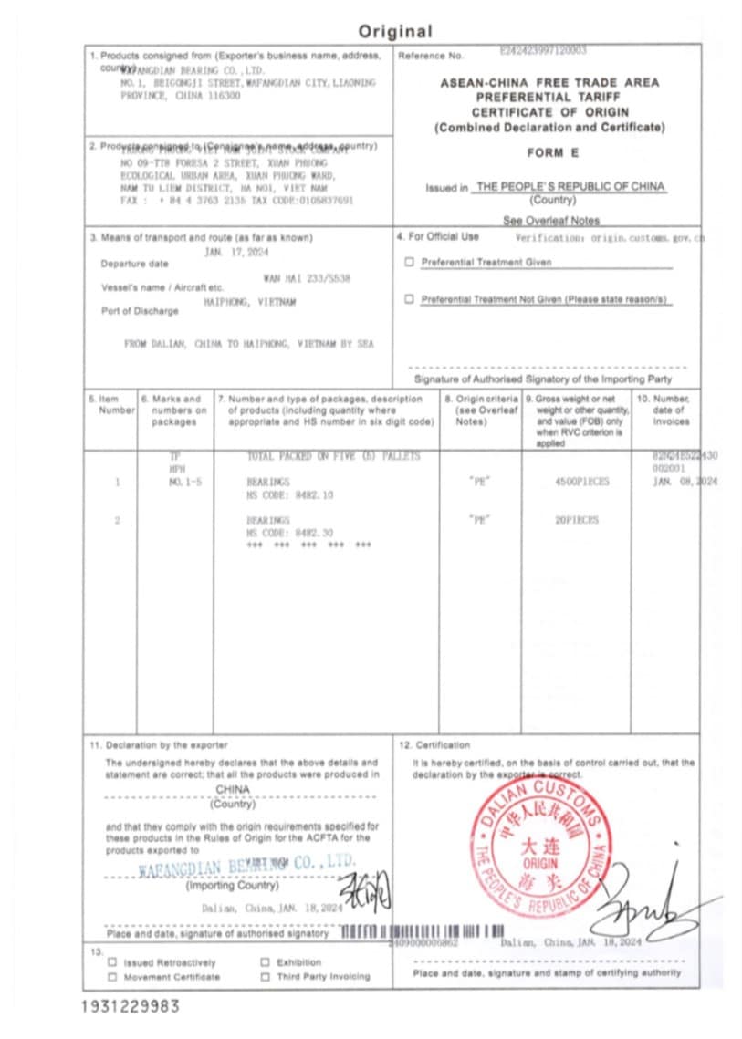 Các chứng chỉ và tài liệu về Puly thang máy của Mekamic